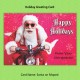 Greeting Card - "Santa on Moped"