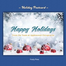 Postcard - "Frosty Pines"