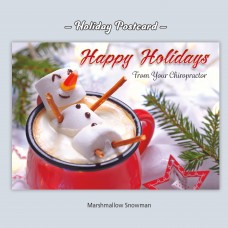 Postcard - "Marshmallow Snowman"