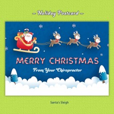Postcard - "Santa's Sleigh"