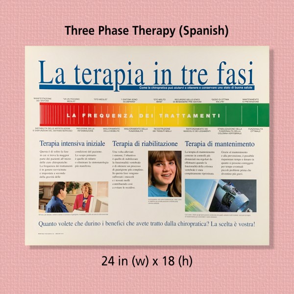 Poster - Three Phase Therapy (Spanish)